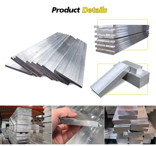 Rectangular Aluminum Flat Bar 6061-T6